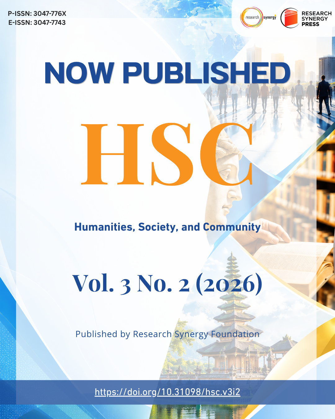 					View Vol. 3 No. 2 (2026): Humanities, Society, and Community
				