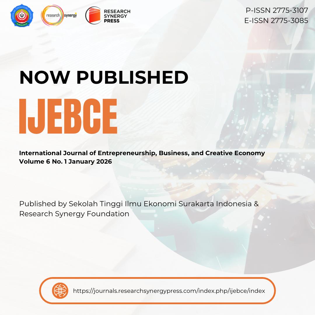 					View Vol. 6 No. 1 (2026): January
				